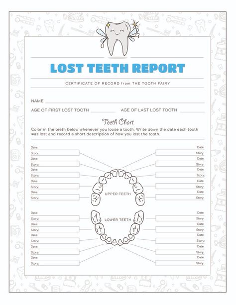 First Lost Tooth Certificate, Lost Tooth Certificate, Tooth Fairy Names, Lost First Tooth, Tooth Fairy Letter Template, Tooth Fairy Kit, Tooth Fairy Certificate, Fairy Kit, Tooth Fairy Letter