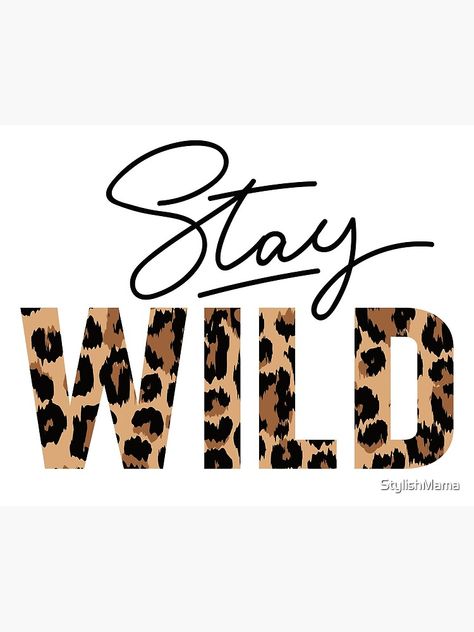 Positive Stickers, Wild Logo, Cricut Monogram, Bright Art, Postcards For Sale, Stay Wild, Stay Positive, Wild Child, Green Aesthetic