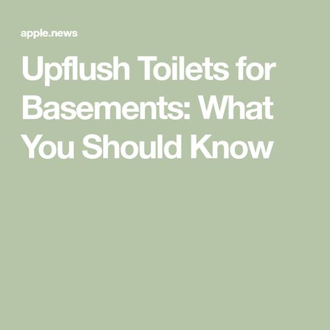 Upflush Toilets for Basements: What You Should Know Upflush Toilet, Basement Toilet, Access Panel, Septic System, Toilet Tank, Basement Bathroom, Shower Drain, Flush Toilet, Full Bathroom