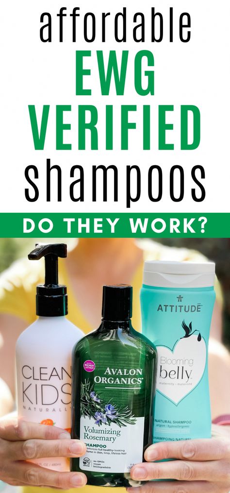 I tried three affordable EWG verified shampoo brands to see how they compared to my more expensive natural shampoo. Here's what happened. Ewg Approved Products, Best Non Toxic Shampoo, Clean Shampoo Brands, Best Natural Shampoo And Conditioner, Non Toxic Shampoo And Conditioner, Non Toxic Shampoo, Clean Shampoo And Conditioner, Organic Shampoo And Conditioner, Johnson Shampoo