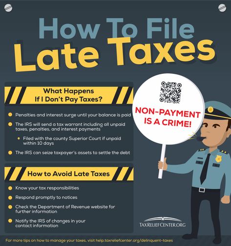 How To File Late Taxes | Having delinquent taxes is an issue that’s not hard to resolve. Just because you failed to pay or file those tax returns on time does not mean it is the end of the world. If you know how to fix them, then it can make your financial situation a lot better. #latetaxes #taxes Planning Retirement, Taxes Tips, Income Tax Preparation, Tax Business, Business Tax Deductions, Tax Preparer, Accounting Education, Tax Help, Tax Filing