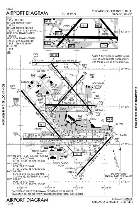 Airport Diagram, Ohare Airport, Airport Layout, O'hare International Airport, Chicago Airport, Airport Architecture, Flight Instruction, Airport Guide, Aviation Education