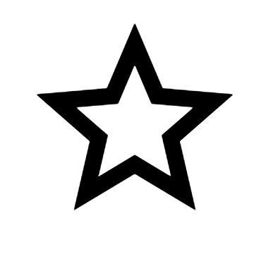 Y2k Star Symbol, Y2k Stars Drawing, Small Y2k Drawings, Y2k Star Drawing, Star Icons Y2k, Star Icons Aesthetic, Star Symbol Design, White Star Icon, How To Draw A Star