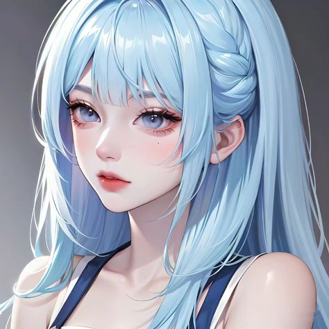 Icon pfp foto, anime pfp Ai, anime pfp, anime hd, Ai art, anime girls pfp, anime Art , Ai , anime hd , icon pfp anime , anime foto girls , anime foto, anime aesthetik pp, aesthetik anime, Anime girl cute , anime kawaii , girl art Ai , anime pfp , anime HD, anime Icon , anime wallpaper hd, anime wallpaper Anime Blue Hair, Light Blue Hair, Cool Pictures For Wallpaper, Digital Art Anime, Anime Oc, Art Icon, Dark Anime, How To Draw Hair, Cute Anime Guys