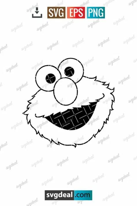 Elmo Svg Elmo Svg Free, Elmo Svg, Elmo Face, Cricut Supplies, Cricut Free, Silhouette Crafts, Start Now, Svg Free, Personal Project