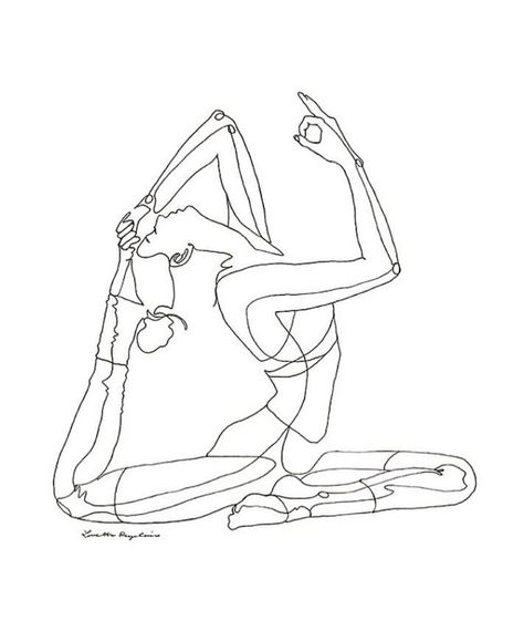 Essence of Living Est. 2004 on Instagram: “Yoga a brief sketch... There is no perfect expression of the practice, we encourage you to colour outside of the lines & let the practice…” King Pigeon Pose, Sketch Art, King Pigeon, Yoga Drawing, Mermaid Pose, Yoga Tattoos, Arte Yoga, Yoga Illustration, Pigeon Pose