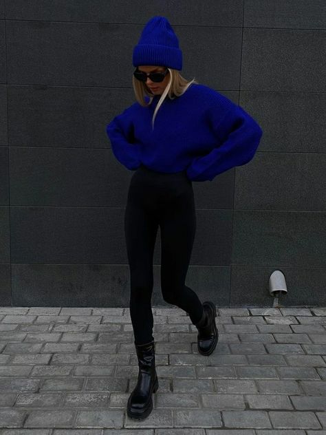 Royal Blue Outfits, Winter Fashion Trends, Looks Pinterest, Mode Turban, Fashion Trends Winter, Clothes Aesthetic, Aesthetic Clothing, Trends 2022, Big Fashion