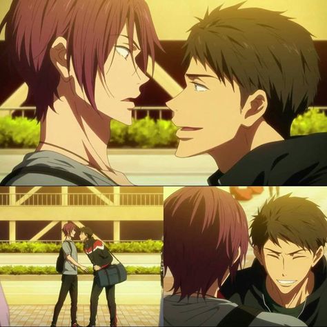 42194966_10215418630232230_8965600207261663232_n Free Sousuke X Rin, Free Rin X Sousuke, Rin X Sousuke, Free! Anime Rin, Free! Rin, Eternal Summer, Iwatobi Swim Club, Swim Club, Free Anime