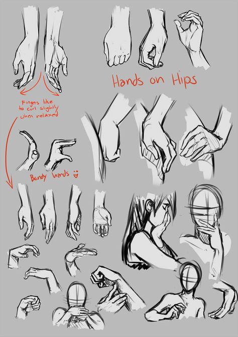 Relaxed hands by moni158 Comic Sketch, Drawing Hands, Anime Hands, Drawing Lesson, Hand Drawing Reference, Hand Reference, Drawing Style, Have Inspiration, Poses References