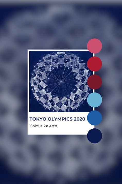 Japanese colour palette - Japanese design - Japan Olympics branding - red and blue - colour palette inspiration - Japanese aesthetic - graphic design - design history - brand design - design inspiration Japanese Colour Palette, Tokyo Olympics 2020, Colour Palette Inspiration, Japanese Colors, Auckland Nz, Creative Graphic Design, Palette Inspiration, Tokyo Olympics, Blue Colour Palette