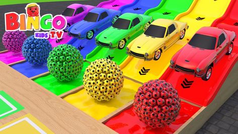 #kidslearningvideos #ColorsforChildren #Bingo #BingoKidsTV #Kids #NurseryRhymes #YoutubeKids #Youtube #Children #VideosforKids #learncolors #toddlers #infants #kidsvideos #videosforbabies #toddlervideos #childrenvideos #preschool #kindergartenrhymes #rhymes #toddlervideos #ToyCars #Pretendplay #Childrenlearning #educationvideo #Monsterstreetvehicles #Monstertrucks Kids Learning Videos, Toddler Videos, Bingo For Kids, Water Pool, Color Water, Soccer Balls, Kids Tv, Youtube Kids, Learning Colors