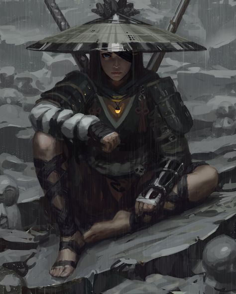 Tweets con contenido multimedia de GUWEIZ (@ttguweiz) / Twitter Guerriero Samurai, Ronin Samurai, Female Samurai, Arte Ninja, Samurai Wallpaper, Ninja Girl, Samurai Artwork, Ninja Art, Samurai Art