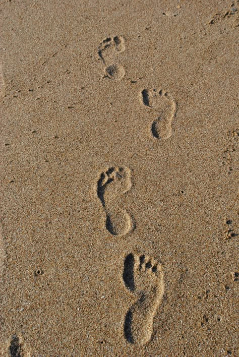 Footsteps in the sand, Tybee Island, GA Footprints In The Sand Painting, Footsteps In Sand, Writing In Sand, Jen Deluca, Footprints In Sand, Sand Footprint, Beach Sand Castles, Footsteps In The Sand, Lock Screen Photo