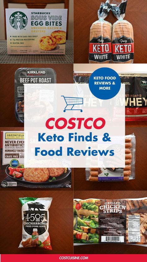 From Costco keto snacks to meals, Costcuisine rounds up keto-friendly food at Costco and reviews the taste, nutrition and more. Follow for more tips on what to buy and Costco and Costco shopping list ideas Costco Keto Finds, Costco Keto Shopping List, Shopping List Ideas, Costco Rotisserie Chicken Recipe, Costco Keto, Costco Snacks, Starbucks Sous Vide Eggs, Costco Shopping List, Costco Rotisserie Chicken