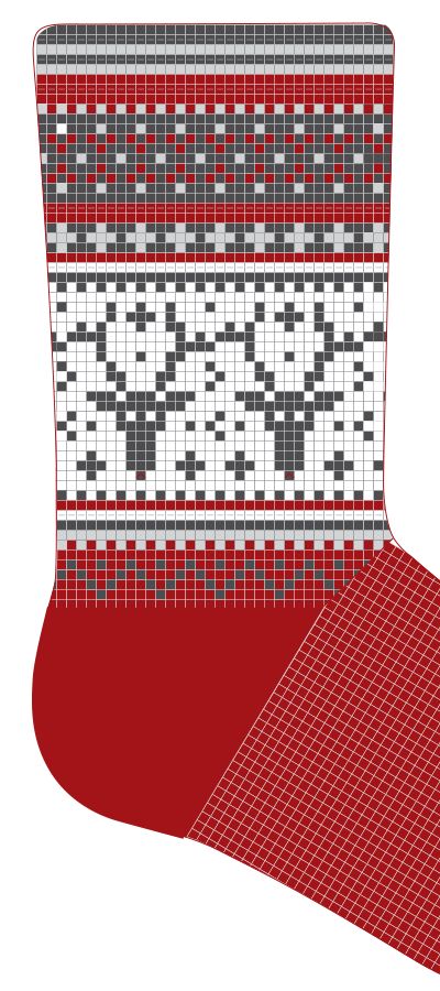 DIY Pattern knitting kits - Everything we offer you has been a long hours patiently handmade! Colorwork Chart, Stocking Designs, Crochet Christmas Stocking, Christmas Stocking Pattern, Colorwork Knitting, Stocking Pattern, Sock Knitting Patterns, Sock Patterns, Knit Mittens