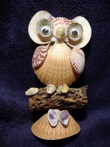 Seashell Art Diy, Shell Animals, Seashell Projects, Art Coquillage, Shells Diy, Seashell Ornaments, Shell Decorations, Shell Crafts Diy, Sea Crafts