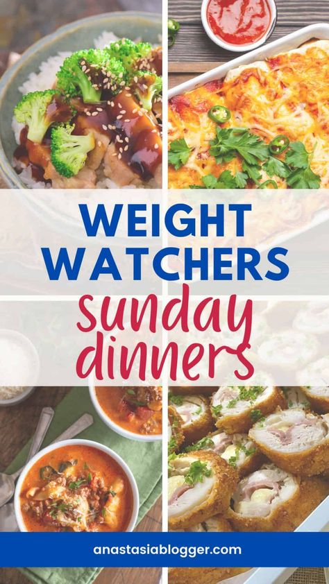 Check out these easy Weight Watchers Dinner Recipes that are delicious and will help you stick to your Weight Watchers health goals! Better Me Recipes, New Ww Recipes, Weight Watcher Dinner Recipes Families, Low Weight Watchers Points Meals, Weight Watchers Recipes 2024 Plan, Weight Watcher Tips And Tricks, We Recipes With Points, Weight Watchers Supper Recipes, Ww Dinner Ideas Easy