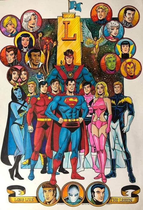 Dc Comics Series, Legion Of Superheroes, Batman Comic Books, Arch Enemy, Dc Comic Books, Dc Comics Artwork, Superhero Characters, Dc Characters, Batman Comics