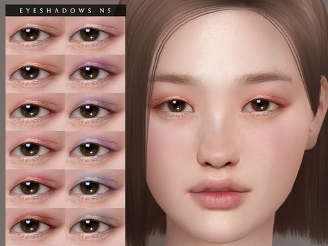 Sims 4 Korean Eyeshadow, Sims4 Korean Makeup, Sims4 Makeup Eyeshadow, Sims 4 Cc Female Eyeshadow, The Sims 4 Eyeshadow Cc, Sims 4 Cc Makeup Eyeshadow Korean, Sims 4 Cc Mods Makeup, Sims4 Eyeshadow Cc, Sims 4 Asian Makeup Cc