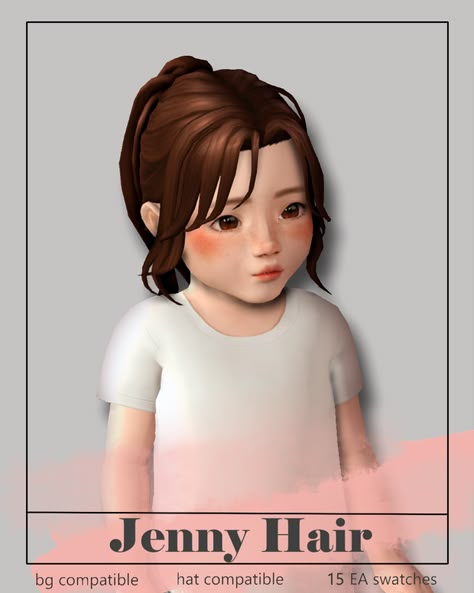 Sims 4 Sunivaa, Sims Infant Hair Cc, Sims Maxis Match Hair, The Sims 4 Toddler, Sims4 Mod, Toddler Hair Sims 4, Infant Cc, Toddler Cc Sims 4, Legacy Challenge