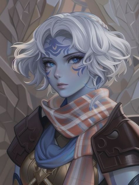 Dnd Genasi Air, Air Genasi Character Art, Air Genasi Warlock, Astral Elf Female Dnd, Cleric Dnd Art, Air Genasi Female, Tiefling Cleric, Air Genasi, Female Wizard