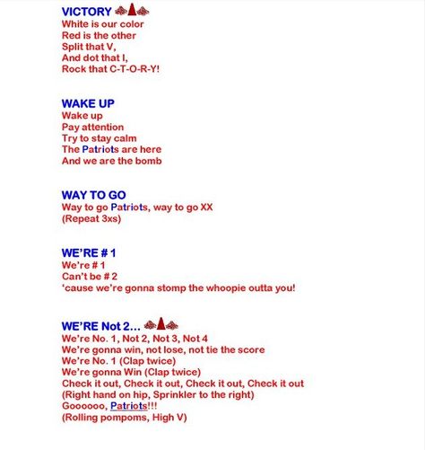Cheer chants Red Team Chants, Cheers For Tryouts, Cheer Chant Ideas, Basketball Chants Student Section, Sideline Cheer Chants Basketball, Chants For Cheer, Cheer Chants Basketball, Cheer Chants Cheerleading, Cheer Words For Cheers