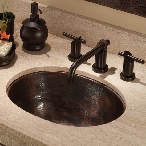 Cameo Copper Bathroom Sink Cheap Bathroom Vanities, Copper Sink Bathroom, Drop In Bathroom Sinks, Copper Bath, Copper Bathroom, Bath Sinks, Undermount Bathroom Sink, Cheap Bathrooms, Bathroom Red