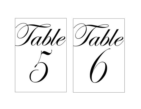 Printable+Table+Number+Templates Table Numbers Wedding Printable, Free Table Number Printables Templates, Table Number Printables Free, Table Number Cards Free Printable, Free Table Number Printables, Printable Table Numbers Free Templates, Grad 2023, Diy Nature, Table Number Template