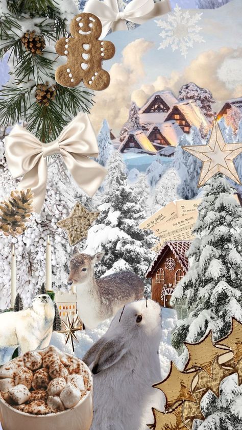 #whitechristmas #snow #chrismas #winter Winter Shuffle, White Christmas Collage, Winter Wallpaper Collage, Winter Collage Wallpaper, Winter Wallpaper Aesthetic Iphone, January Collage, Winter Background Aesthetic, Winter Lockscreen, Aesthetic Phone Screen