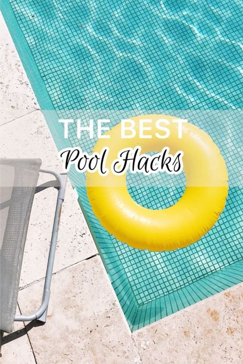 Who’s a little freaked by the layer of sunscreen left in the pool 🙋‍♀️ I’ve got a hack for that and some other fun summer tricks that will make pool time easier! Oversized Sun Hat, Outdoor Pool Area, Pool Hacks, Drink Recipes Nonalcoholic, Beach Activities, Pool Time, Pool Toys, Green Hats, In The Pool