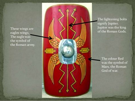 Roman shields Roman Soldier Shield, Roman Shield Craft For Kids, Romans Ks2, Roman Shield, Biblical Costumes, Roman Food, Roman Armor, Pax Romana, Space Fleet