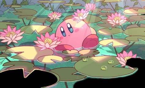 Kirby Character, Images Kawaii, Kirby Art, Cute Laptop Wallpaper, Pc Wallpapers, Desktop Wallpaper Art, Cute Desktop Wallpaper, Laptop Wallpapers, Pc Wallpaper