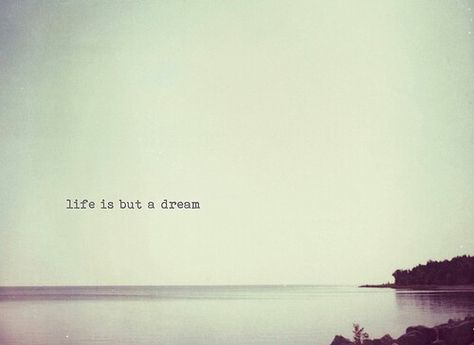 :( Life Is But A Dream, Perspective Quotes, Nice Dream, Dream Quotes, Dream Tattoos, Just Be You, More Words, More Than Words, Lingerie Shop