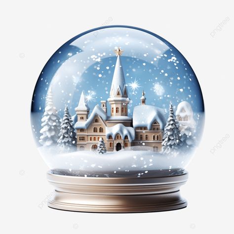 frozen snow globe christmas magic ball with flying snowflakes and church and attraction crystal ba Fantasy Crystal Ball, Snow Globe Graphic Design, Ios Emojis, Frozen Snow Globe, Snowflake Snow Globe, Snow Globe Vintage, Snow Globe Crystal Ball, Snow Globe Christmas, Frozen Snow