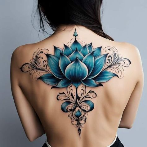 Tattoo Ideas Female | Facebook Tattoo Ideas Female Owl Beautiful, Lotus Flower Mandala, Mystical Tattoos, Mandala Tattoo, Inked Girls, Tattoo Shop, Mandala Pattern, Lotus Flower, Spiritual Art