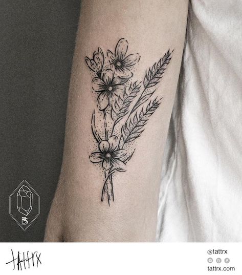 Wheat Tattoo, Istanbul Tattoo, Tattoo Feminina, Small Tattoo, Skin Art, Piercing Tattoo, Love Tattoos, Pretty Tattoos, Wrist Tattoos