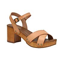 Check this out on Amazon Wide Width Sandals, Wooden Sandals, Elegant Sandals, Womens Slides, Comfy Shoes, 5 Inch Heels, Comfortable Sandals, Faux Wood, Cute Shoes