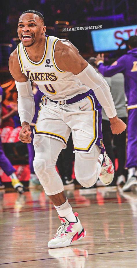 Russell Westbrook Russell Westbrook Lakers, Westbrook Shoes, Russel Westbrook, Cheer Leaders, Lakers Game, Groot Marvel, Basketball Players Nba, Lakers Basketball, Instagram King