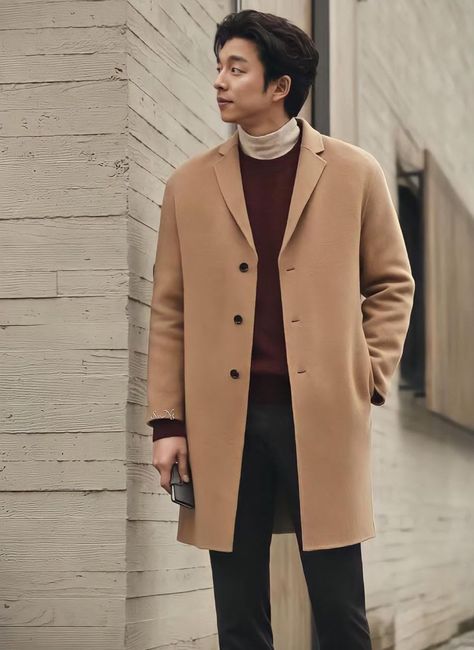 Japan Outfit Ideas Spring Men, K Drama Men Fashion, Winter Fashion Outfits Asian, Japan Ootd Winter Men, Japan Winter Men Outfit, Korean Men Winter Fashion, Korean Autumn Outfit Men, Japan Winter Outfits Men, Korean Fashion Men Winter