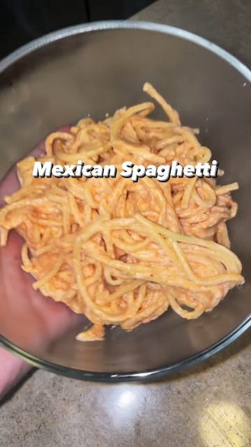 Spaghetti With Sour Cream Recipes, Mexican Style Spaghetti, Mexican Spaghetti Recipes Sour Cream, Creamy Mexican Spaghetti, Knorr Tomato Bouillon Chicken Recipes, Mexican Speggetti Recipes, Sour Cream Spaghetti, Spaghetti Mexicano, Mexican Spaghetti Recipes