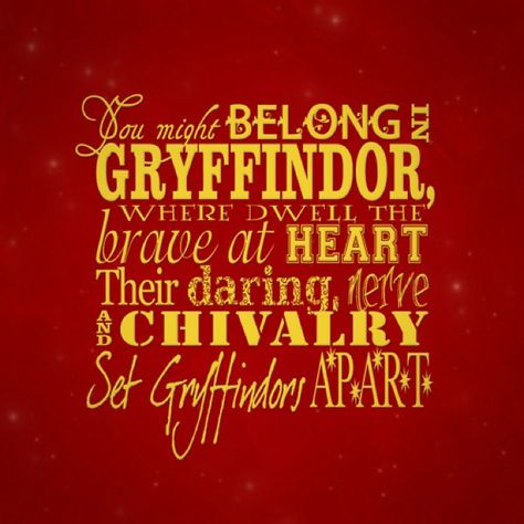 you might belong in gryffindor,where dwell the brave at heart / their daring, nerve and chivalry set gryffindor a p a r t. Classe Harry Potter, Gryffindor Pride, Art Harry Potter, Hogwarts Alumni, Yer A Wizard Harry, Theme Harry Potter, Lily Evans, Harry Potter Birthday, Harry Potter Love