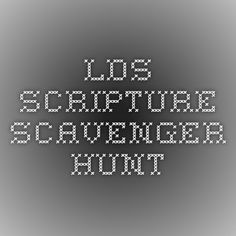 LDS Scripture Scavenger Hunt Lds Spiritual Scavenger Hunt, Lds Temple Scavenger Hunt, Lds Scripture Escape Room, Scripture Scavenger Hunt Lds, Youth Group Scavenger Hunt Church, Lds Activity Days Ideas, Scripture Games, Activity Days Scavenger Hunt Lds, Scripture Scavenger Hunt