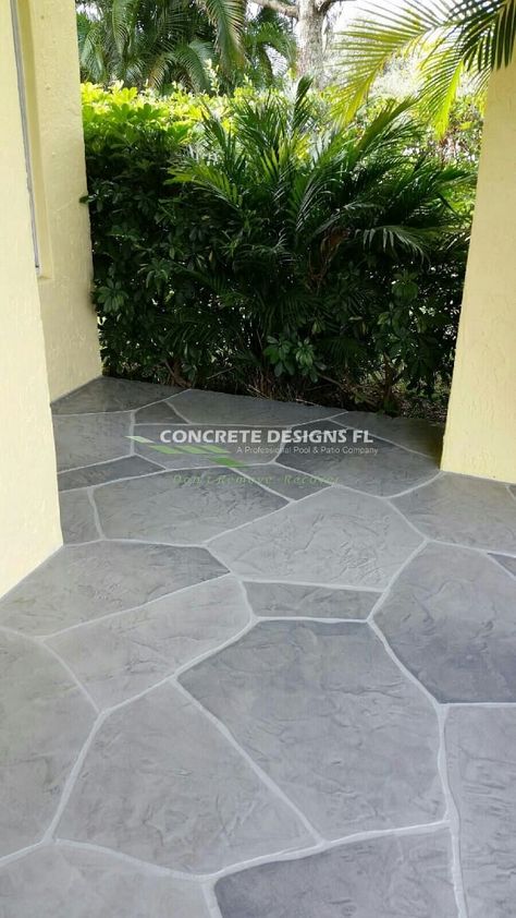 Concrete Stamped Patios Concrete Stamped Patios, Stamped Concrete Designs, Concrete Pavers Walkway, Pool Decking Concrete, Decorative Concrete Patio, Stamped Concrete Patio Designs, Concrete Paver Patio, Stone Patio Designs, Stamped Concrete Driveway