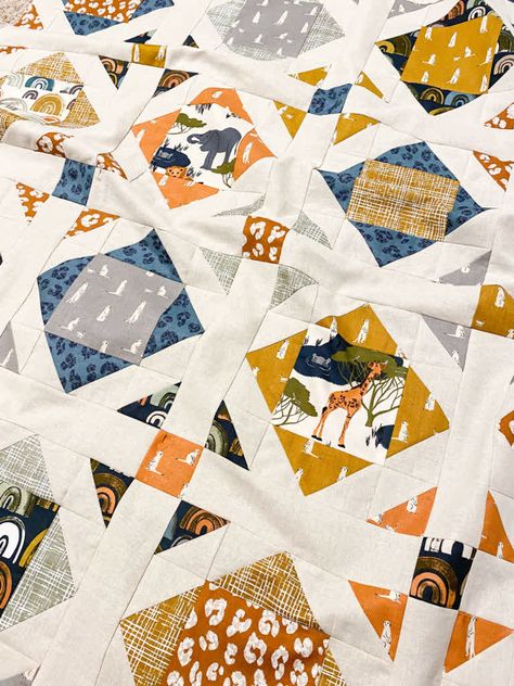 Hark Quilts is sharing the cutest Safari Baby Quilt with The Waterhole collection by Gabrielle Neil Designs! Check out this collection and the quilt on the blog. Safari Baby Quilt, Quilting Math, Colorful Animal Print, Baby Quilt Pattern, Fabric Trimmings, Animal Print Fabric, Quilt Care, Patriotic Quilts, Animal Quilts