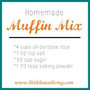 Homemade Muffin Mix, Muffin Mix Recipe, Baking Mix Recipes, Homemade Dry Mixes, Homemade Pantry, Homemade Muffins, Muffin Mix, Homemade Spices, Homemade Seasonings