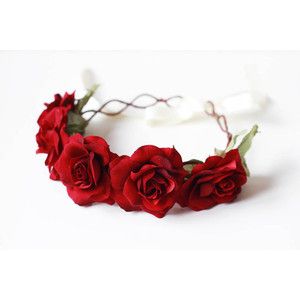 Headdress idea Red Rose Crown, Valentines Romantic, Bridal Hair Wreath, Rose Flower Crown, Rose Crown, Fleurs Diy, Rose Headband, Hair Wreaths, Headpiece Bridal