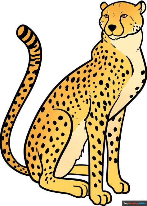 How to Draw a Cheetah Featured Image How To Draw Cheetah, How To Draw A Cheetah, Draw A Cheetah, How To Draw A Cheetah Easy, How To Draw A Leopard Step By Step, Drawing Cheetah, How To Draw A Cheetah Face, Cheetah Cartoon, Cheetah Drawing