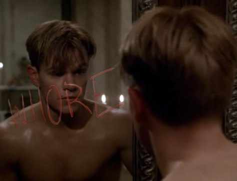 The Talented Mr Ripley Aesthetic, Matt Damon Talented Mr Ripley, The Talented Mr Ripley Matt Damon, Patrick Bateman Shower Scene, Patrick Bateman Relatable, Tom Ripley, The Talented Mr Ripley, Oceans 8 Memes, Talented Mr Ripley