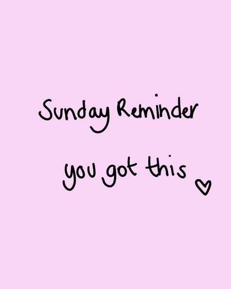 Just a little Sunday reminder, whatever this week throws at you….YOU GOT THIS 💛 #sunday #sundaymotivation #quote #yougotthis #embroidery #motivationalquotes Sunday Motivation Inspiration, Sunday Reminder Quotes, Refresh Quotes, Sunday Reminder, You Got This Quotes, Sunday Motivation, Sunday Quotes, Daily Inspiration Quotes, Reminder Quotes