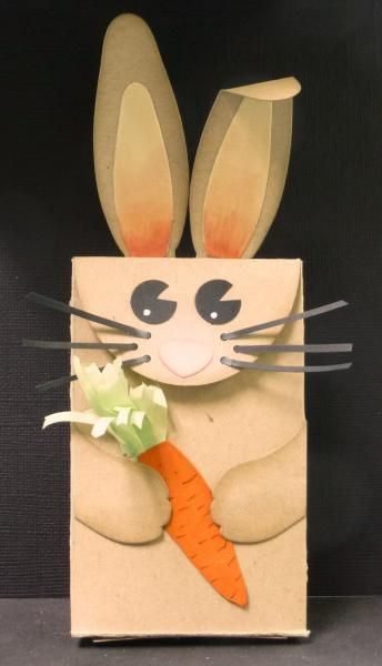 TLC473  Bunny Treat Bag by hobbydujour - Cards and Paper Crafts at Splitcoaststampers Diy Easter Bunny Gift Paper Bag, Candy Easter Basket, Green Tissue Paper, Easter Treat Bags, Paper Bag Crafts, Party Boxes, Paper Bag Puppets, Bunny Treats, Easter Presents